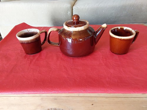 Vintage mccoy 103 brown drip - mccoy,